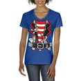 thumbnail image 1 of Artix - Women's T-Shirt V-Neck Short Sleeve - Pirate Costume, 1 of 5