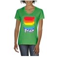 thumbnail image 1 of Artix - Women's T-Shirt V-Neck Short Sleeve - Rainbow Pride, 1 of 5
