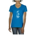 thumbnail image 1 of Artix - Women's T-Shirt V-Neck Short Sleeve - Sea Turtles Hawaii, 1 of 5