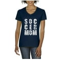 thumbnail image 1 of Artix - Women's T-Shirt V-Neck Short Sleeve - Soccer Mom, 1 of 5