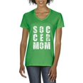 thumbnail image 1 of Artix - Women's T-Shirt V-Neck Short Sleeve - Soccer Mom, 1 of 5