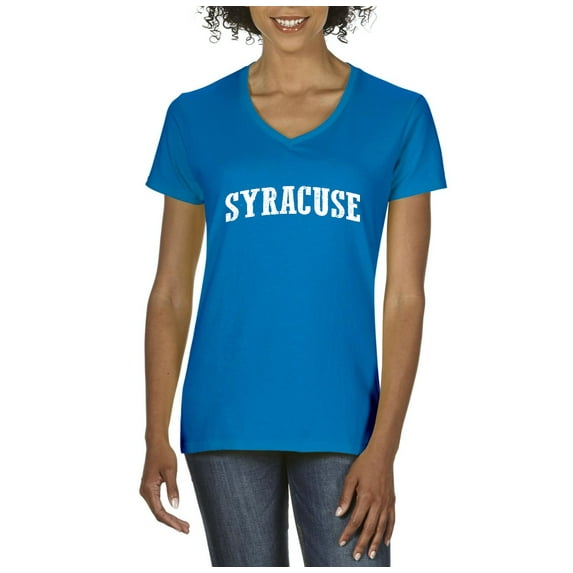 Artix - Women's T-Shirt V-Neck Short Sleeve - Syracuse New York