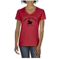 thumbnail image 1 of Artix - Women's T-Shirt V-Neck Short Sleeve, up to Women Size 3XL - Camp Half Blood Demigods, 1 of 5
