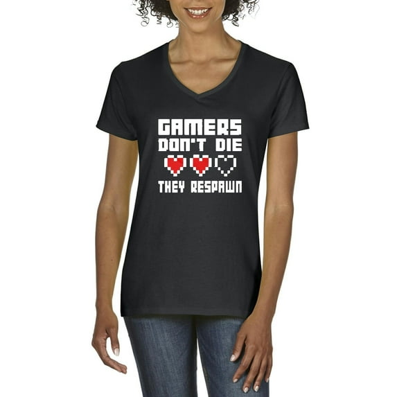 Artix - Women's T-Shirt V-Neck Short Sleeve, up to Women Size 3XL - Gamers Respawn