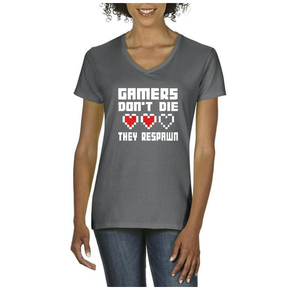 Artix - Women's T-Shirt V-Neck Short Sleeve, up to Women Size 3XL - Gamers Respawn