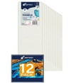 thumbnail image 1 of Artkey Canvas Panels 4x12 inch 12-Pack, Acid-Free 100% Cotton for Adult, 1 of 6