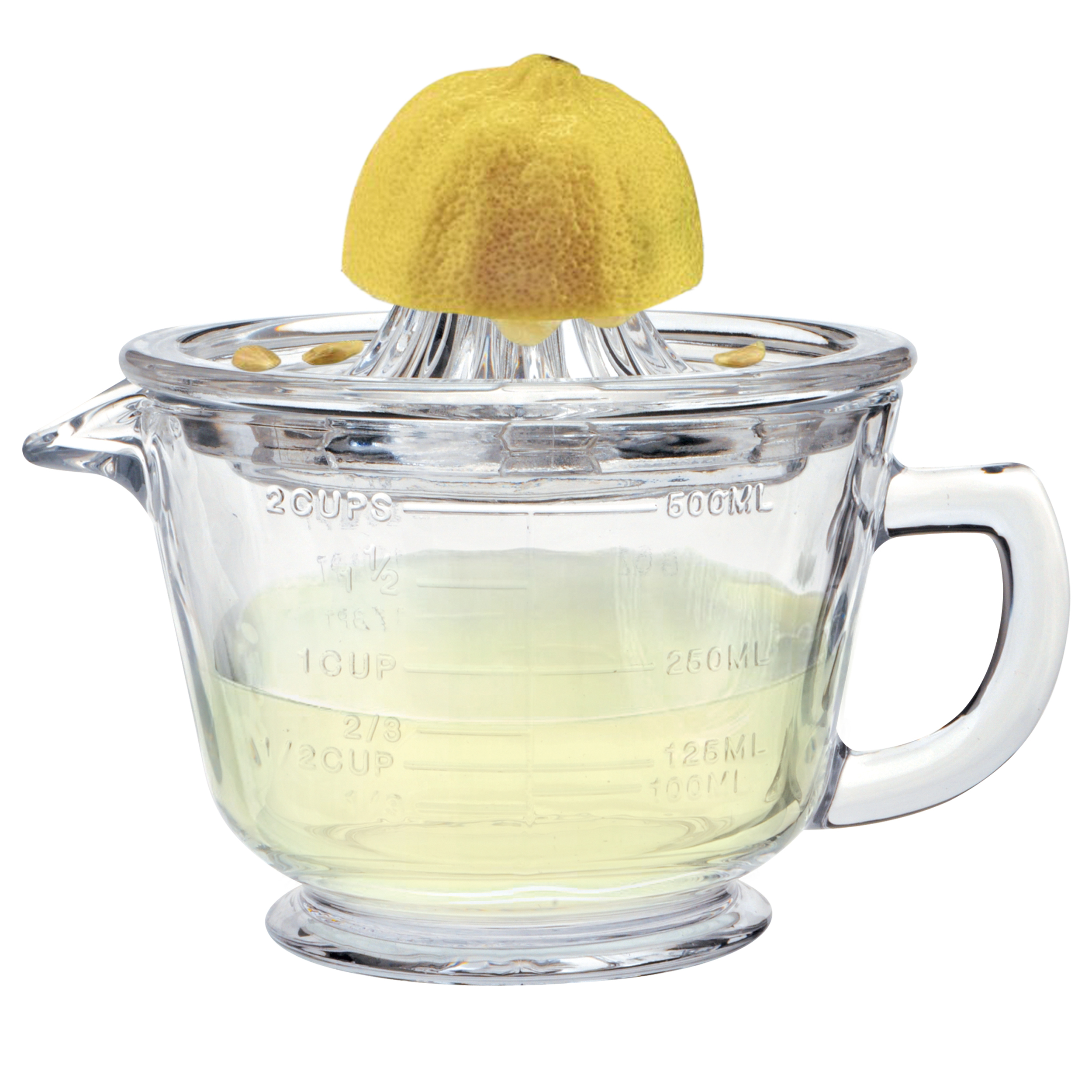 Artland Glass 19 Ounce Measuring Cup Citrus Juicer