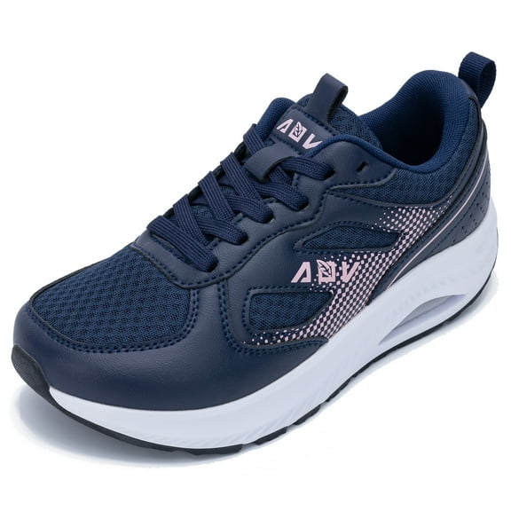 Artlea Wide Toe Box Shoes Women Arch Support Walking Shoes Plantar Fasciitis Orthotic Tennis Sneakers for Foot Pain Relief, Size 6.5-11