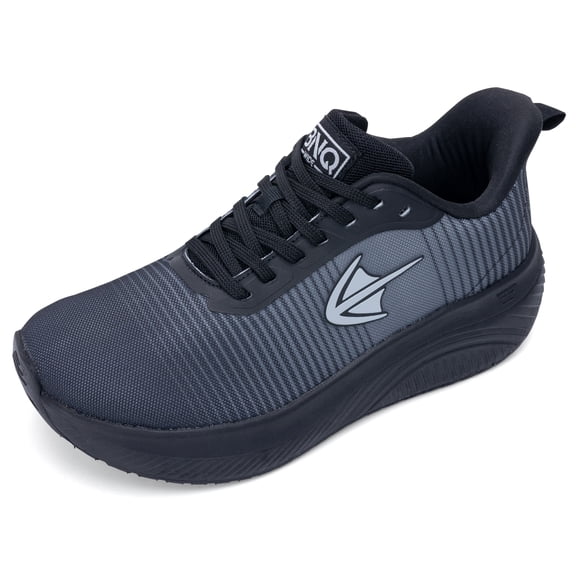 Artlea Wide Toe Box Shoes Women Walking Shoes Arch Support Plantar Fasciitis Orthotic Sneakers Slip On Running Tennis Shoes, US Size 6