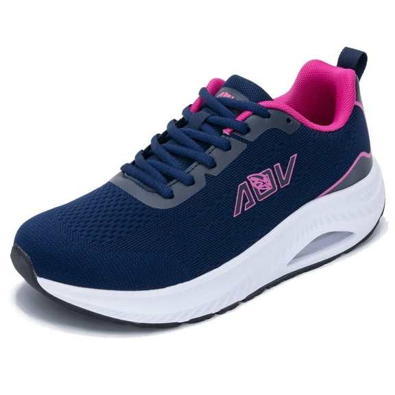 Artlea Wide Toe Box Shoes Womens Walking Shoes with Arch Support Plantar Fasciitis Orthotic Sneakers for Arch and Heel Pain Relief, Size 8.5