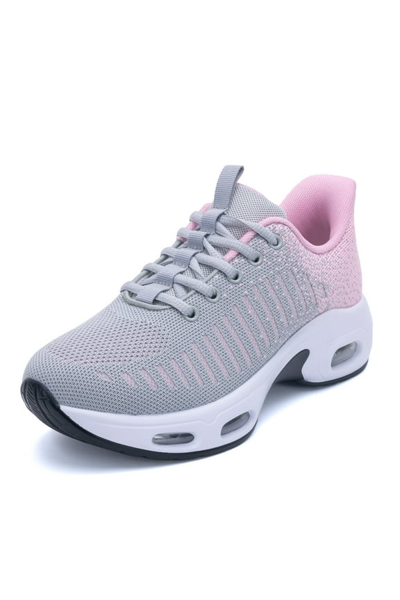 Women’s Running Shoes Cushioning Trail Tennis Shoes Lightweight Breathable Slip on Sneakers Women for Gym and Workout, Size 6-11