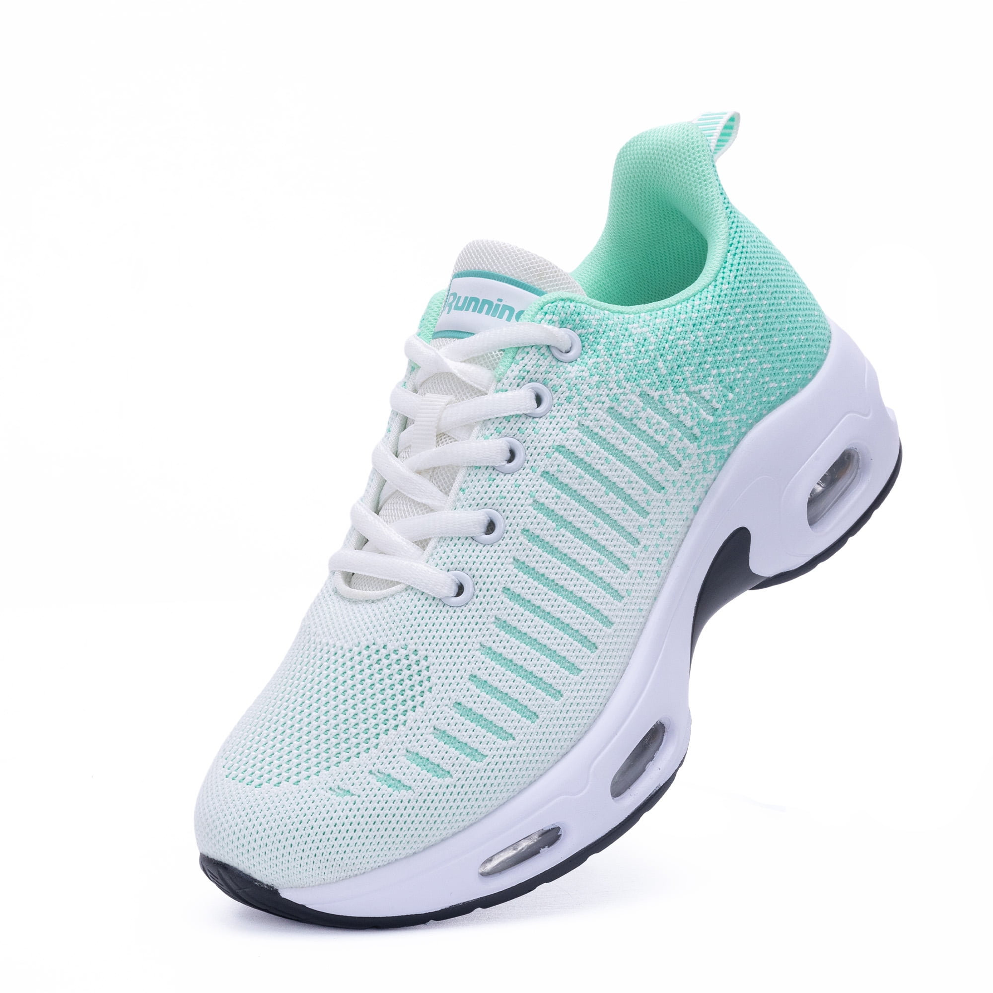 St. Patrick's Day Themed Women's Slip-On Sneakers - Breathable Mesh, Elastic Cuff, Size 5.5-11.5