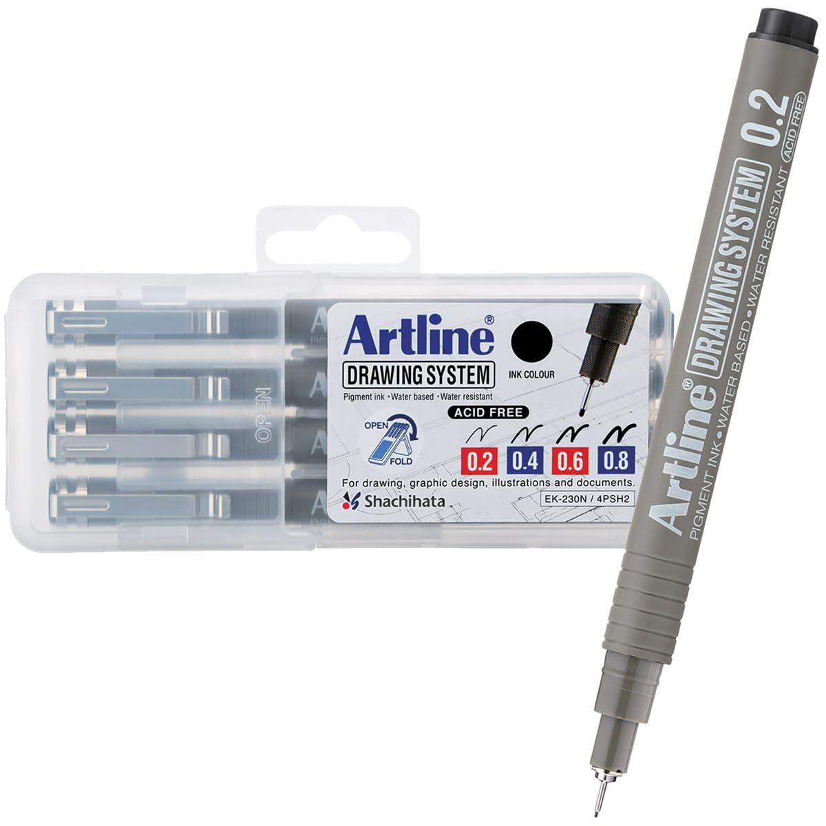 Tombow Dual Brush Pen Artline Drawing System Pen - Drawing Pen Micron Pens