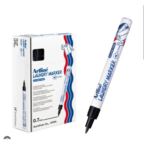 Artline Laundry Maker Black