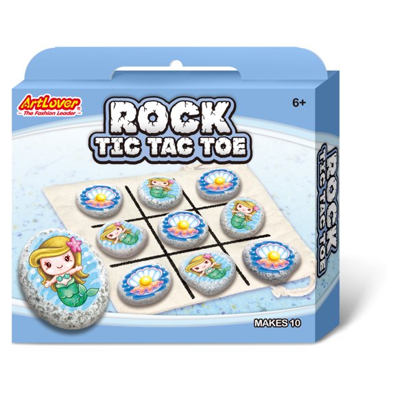 Artlover - Rock Tic Tac Toe - Mermaid