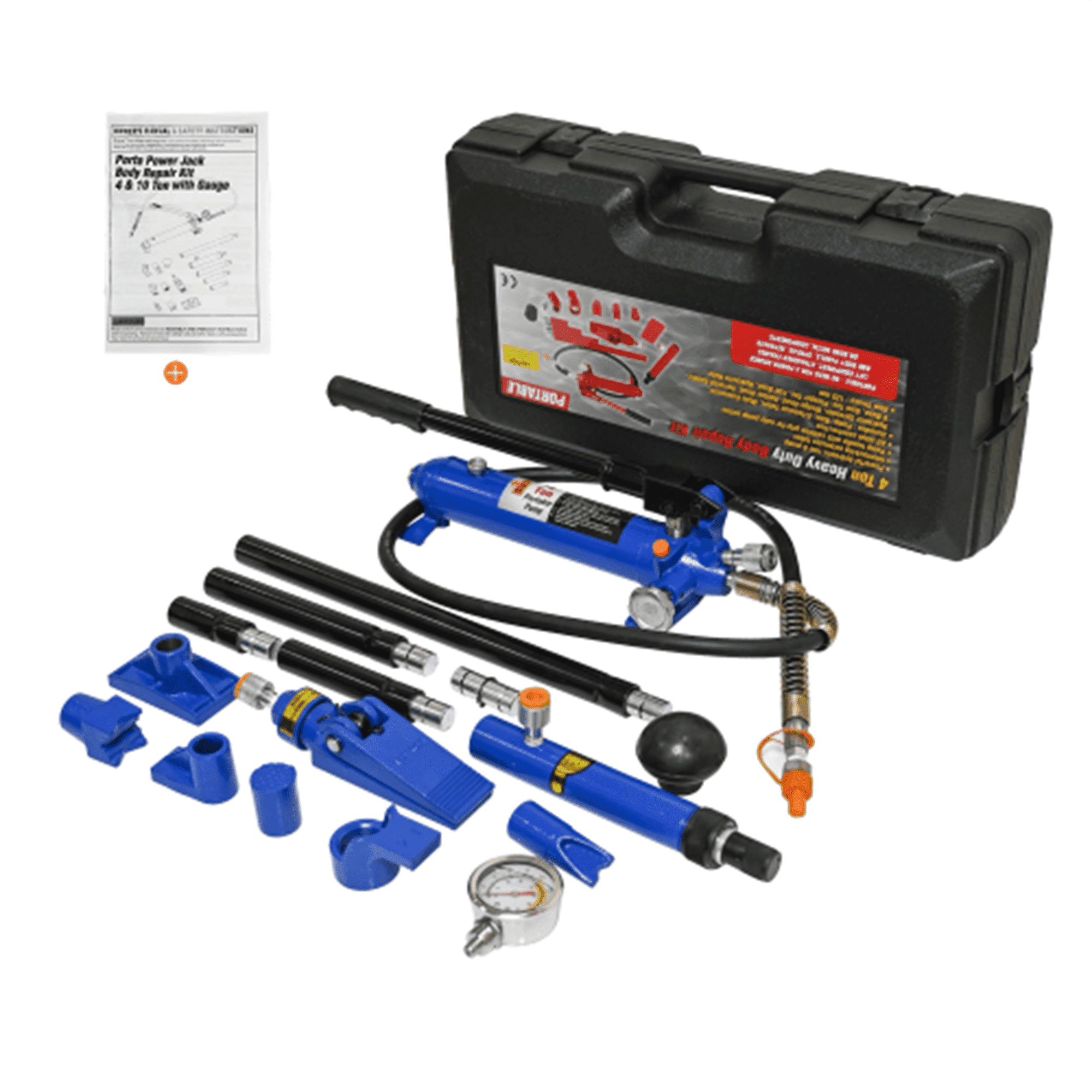 ARTMAN Floor Jack with Blow Mold Carrying Storage Case,4 Ton(8,800 lb) Capacity,25.59*14.76*7.28inches,1 Pack