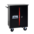 thumbnail image 1 of ARTMAN Double-Door Tool Storage Chest, Heavy Duty Tool Cart Cabinets ,Steel Rolling Tool Box for Workshop Garage Repair Shop, 1 of 18