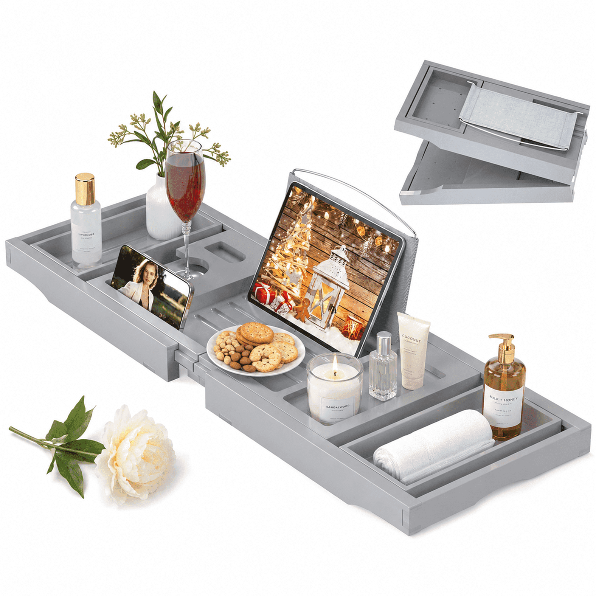 Gray-Double Tray