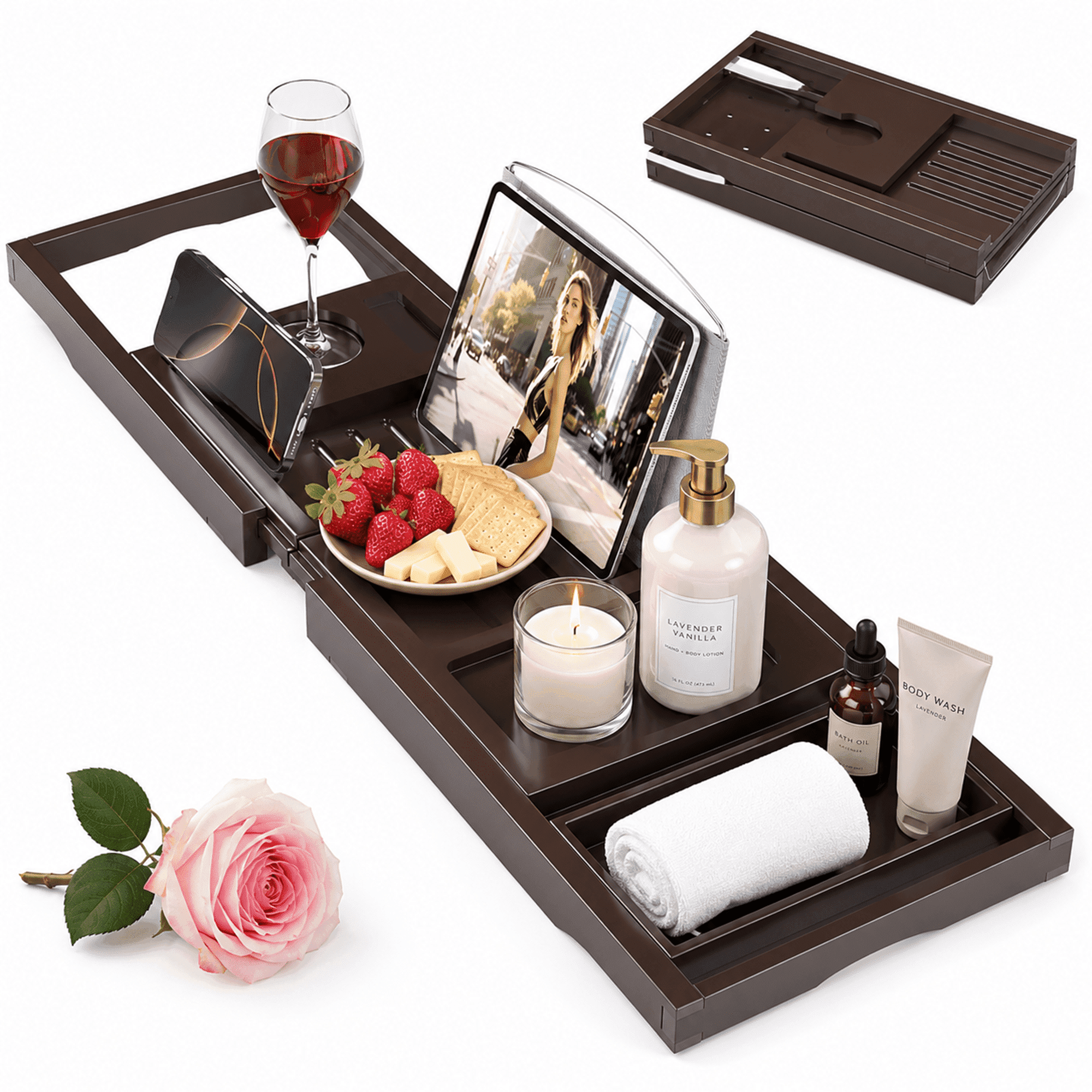 Brown-Single Tray