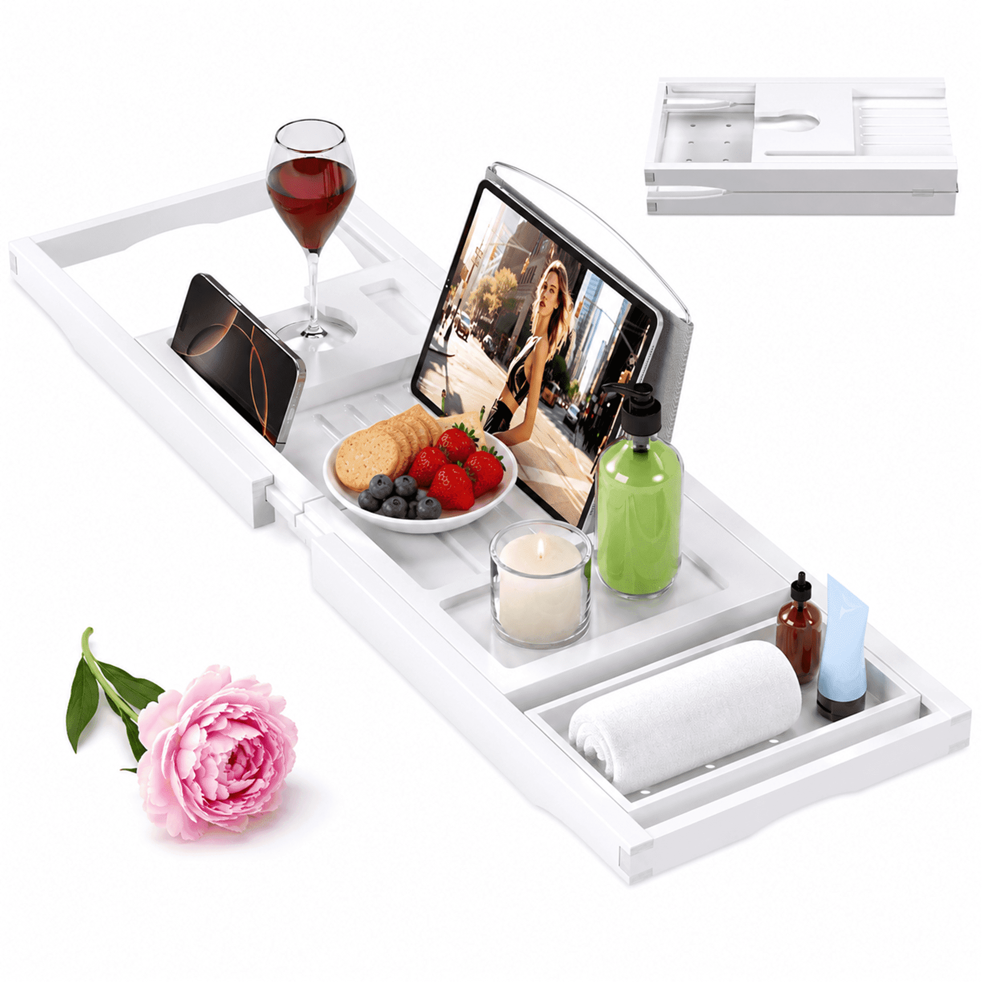 White-Single Tray