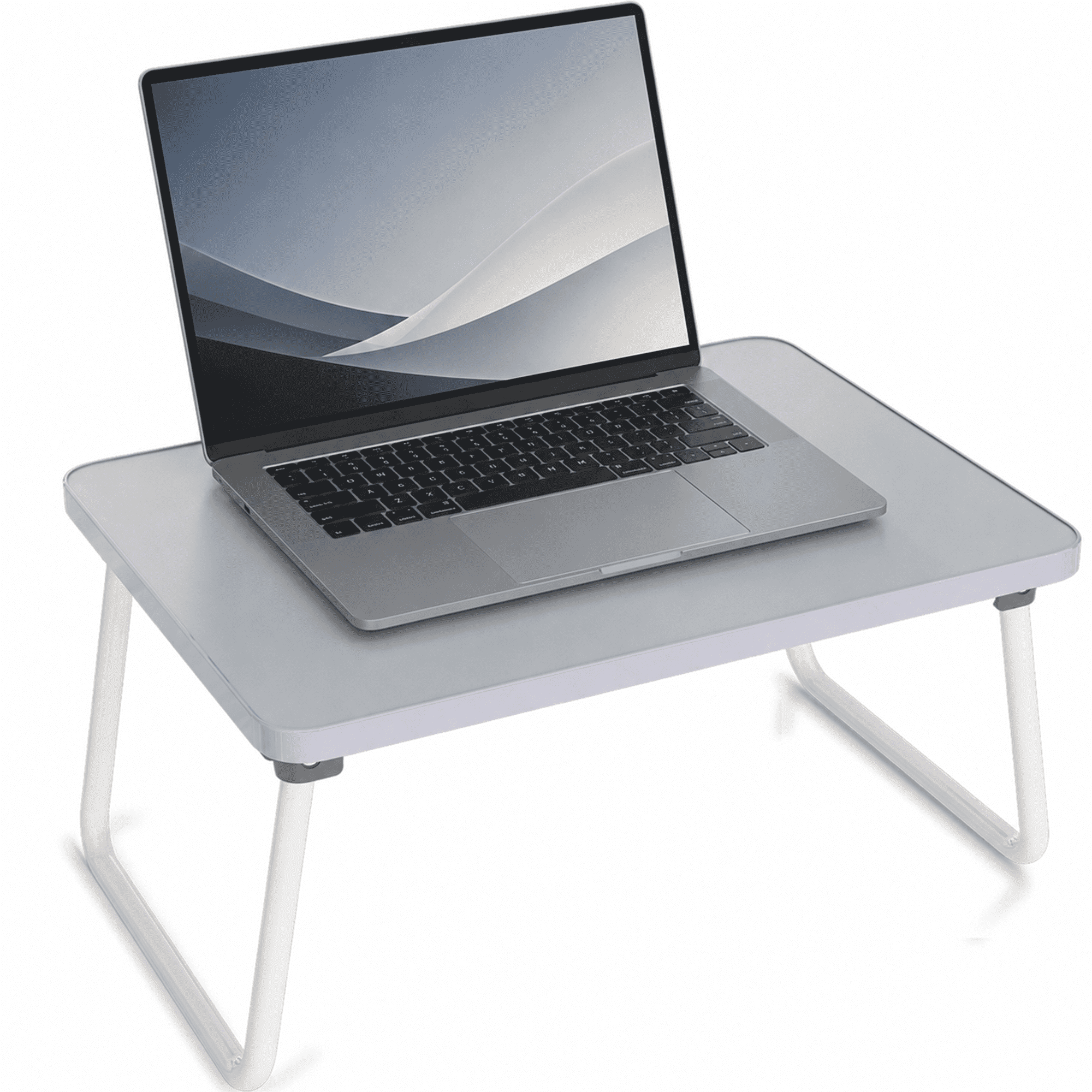 Artmeer Foldable Lap Desk for Bed, Portable Laptop Table with Folding ...