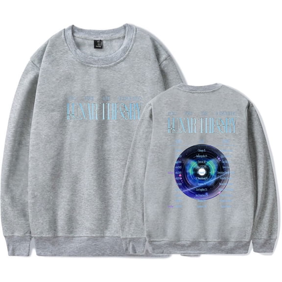 Artms Lunar Theory World Tour 2025 Sweatshirts Hip Hop Pullover Fashion Longsleeve