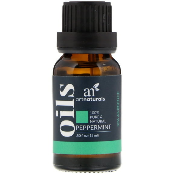 Artnaturals 100% Pure Peppermint Essential Oil Therapeutic Grade (0.5 oz / 15 ml)