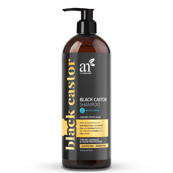 Artnaturals Black Castor Oil Shampoo Color Treated Hair (16 oz / 473 ml)