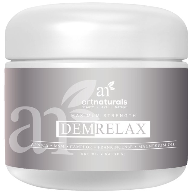 Artnaturals Demrelax Pain Relief Cream Arnica MSM Magnesium Relieve Sore Joints Muscles Back