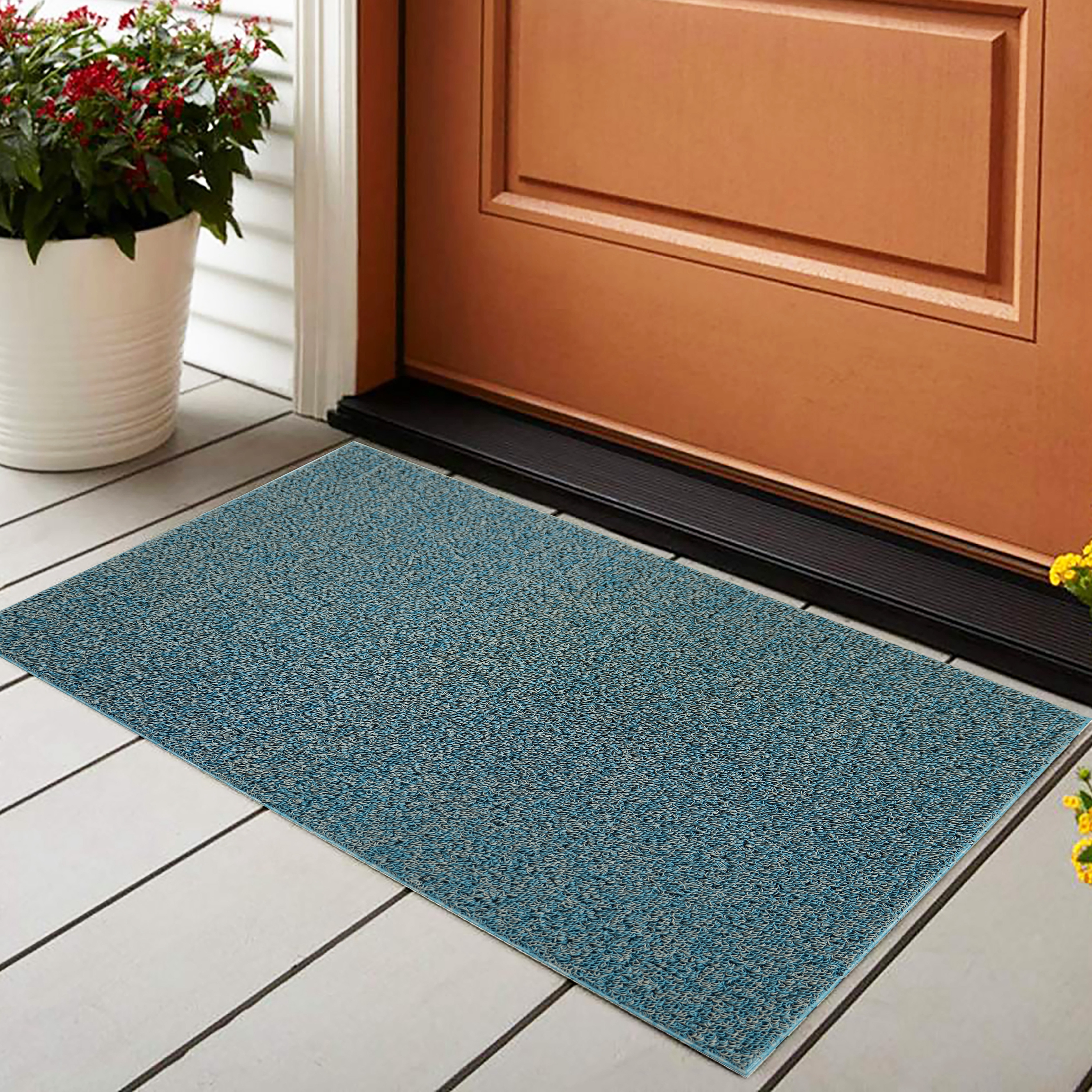 Artnice 16"x24" Outdoor Mats, Non Slip Waterproof Resist Dirt