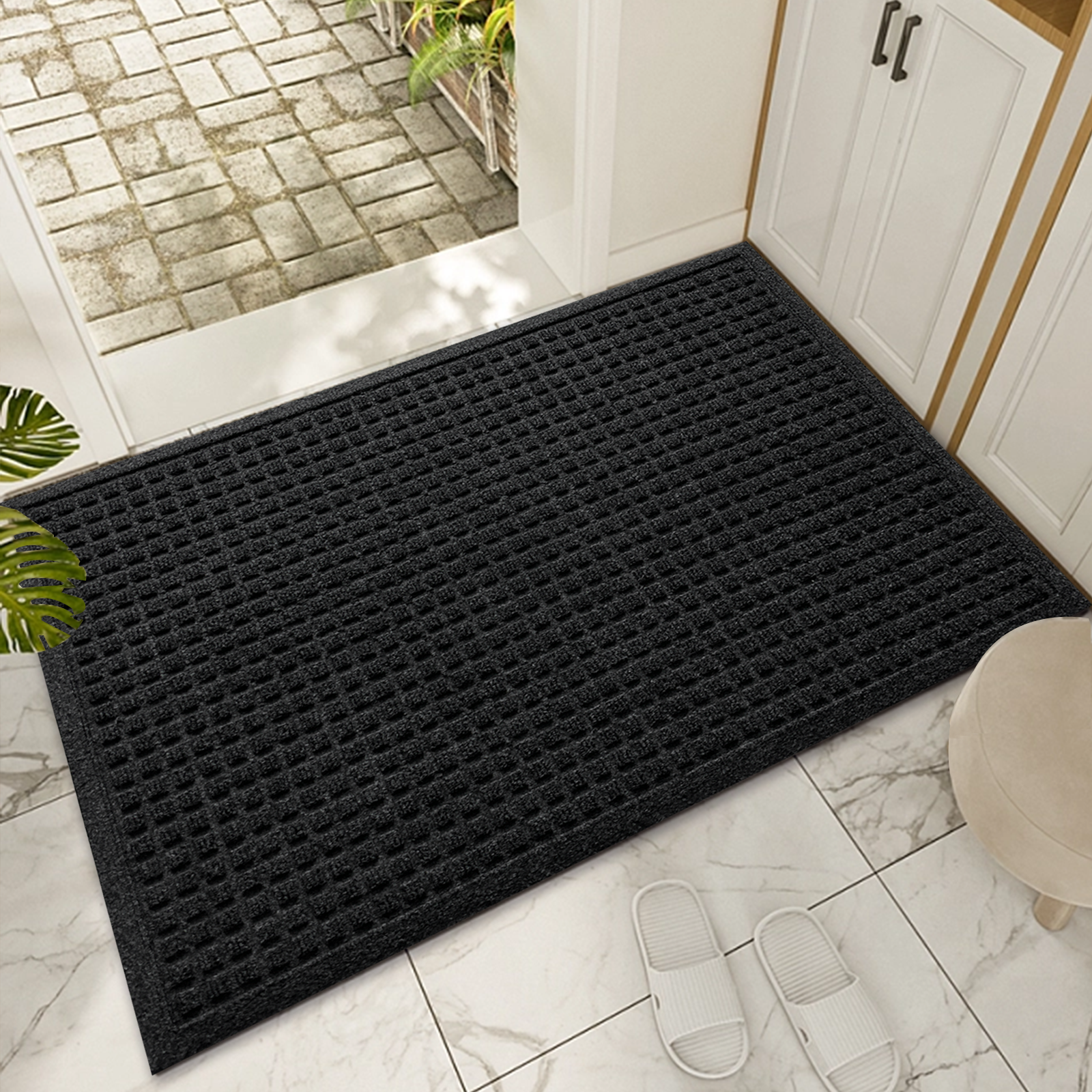 Artnice 24 x 36in Outdoor Mats for Entrance, Absorbent Non Slip