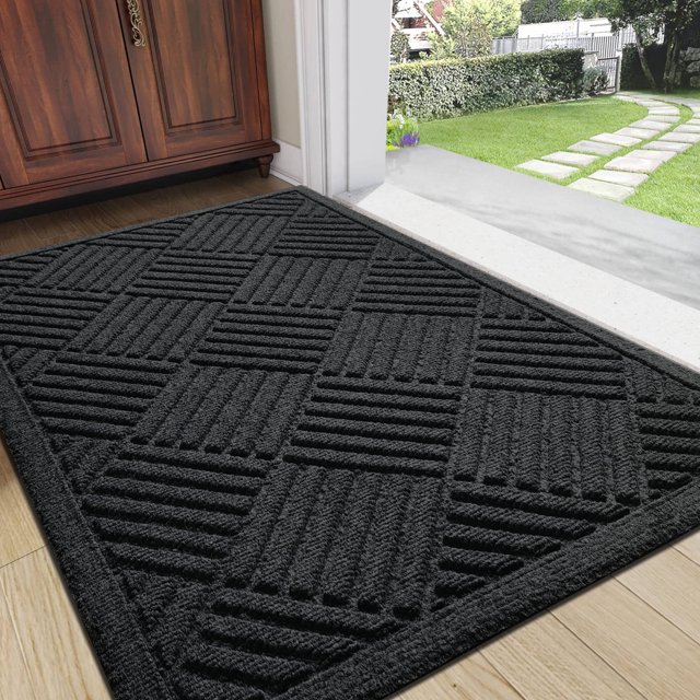 Artnice 24x36 Doormats, Mats for Outside Entrance, Absorbent