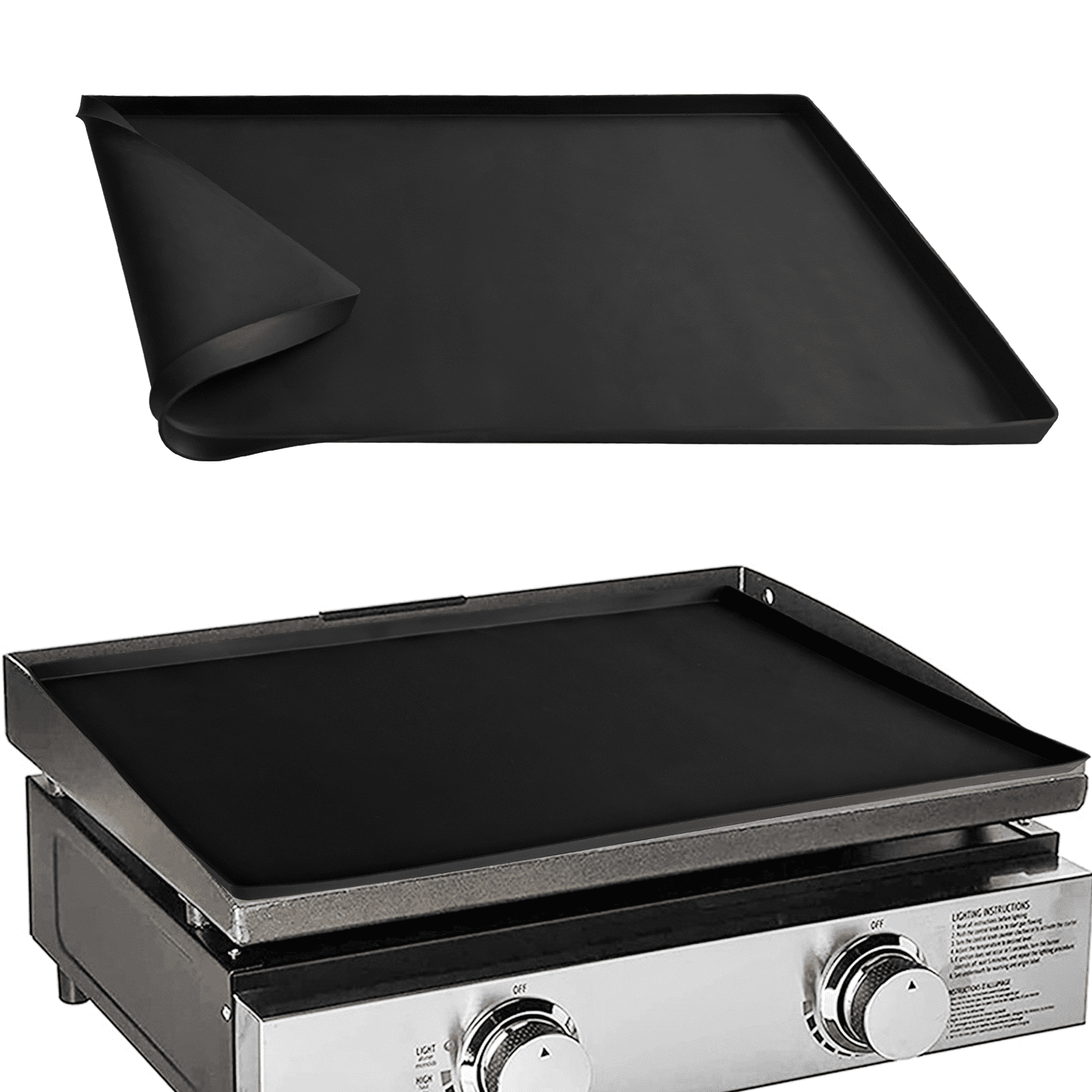 Artnice 28 inch Silicone Griddle Mat for Blackstone, Outdoor Flat Top