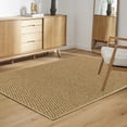 thumbnail image 1 of Artnice 5x7 Washable Area Rugs for Living Room, Faux Jute Rug Farmhouse Washable Rug, Non Slip Floor Carpet Mats for Home Décor, Brown, 1 of 1