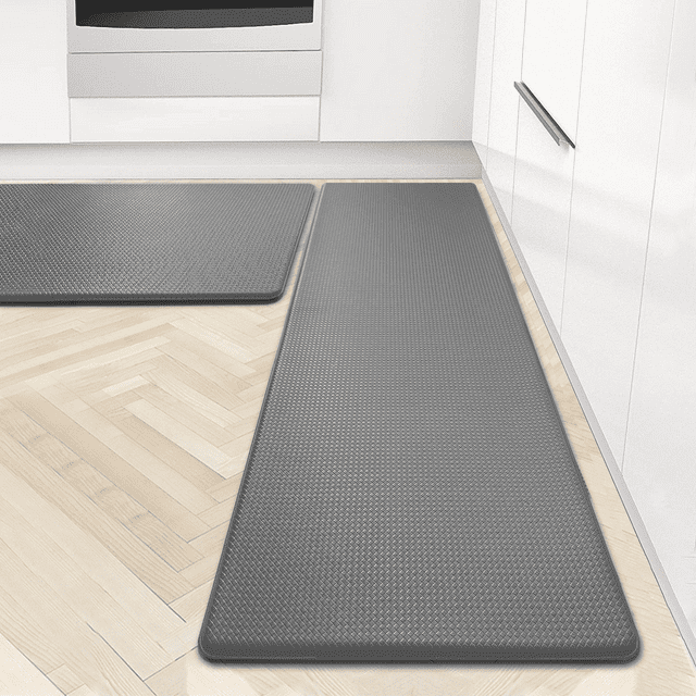 Artnice 2 Piece Set AntiFatigue Kitchen Rugs and Mats, NonSlip