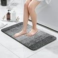 thumbnail image 1 of Artnice Bathroom Rugs Non Slip Washable 24x16, Absorbent Microfiber Gray Bath Rugs, Plush Ultra Soft Bath Mats for Bathroom Floor, 1 of 11