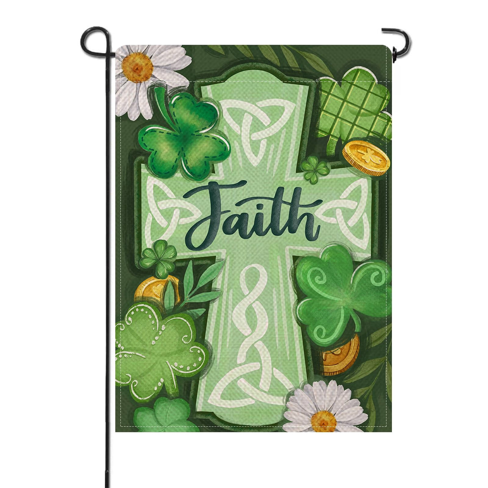 Artofy Gartenflagge – 32,5 X 45,7 Cm, Wetterfest, Doppelseitig Bedruckt, Jute-Optik