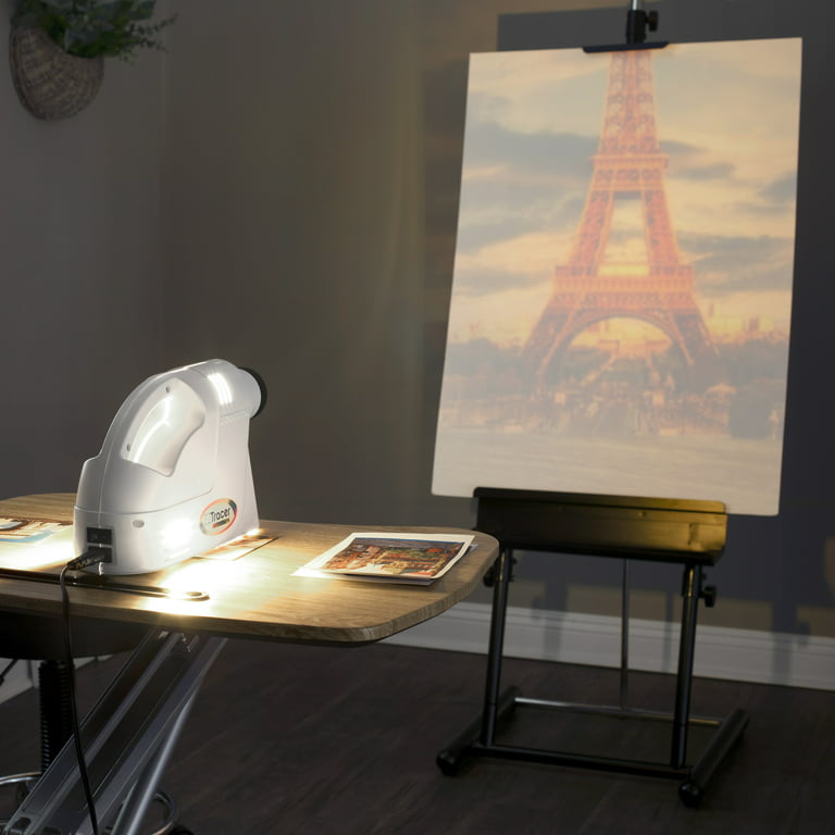 The Projector Opaque Art Projector for Wall or Canvas Reproduction (Not Digital) White