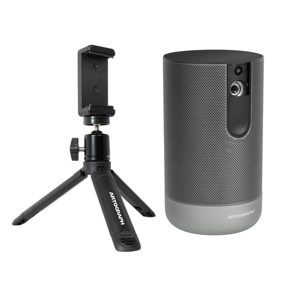 Artograph Smart LED Art Projector & Auto Focus Grids+ Mini Tripod Tabletop Stand