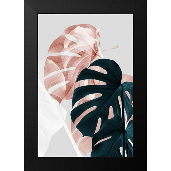 Artographie Studio 11x14 Black Modern Framed Museum Art Print Titled - Monstera Creative 09
