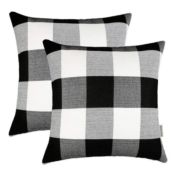 Sm:)e Buffalo Plaid Pillow Covers-1-24