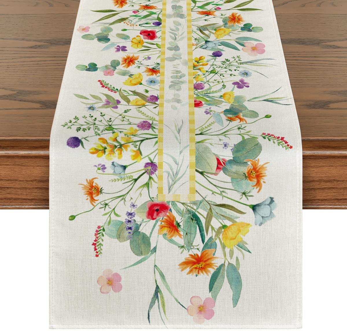 Artoid Mode Flower Floral Table Runner For Summer 13 X 48 Walmart Artoid mode flower floral table runner for summer 13 x 48 walmart