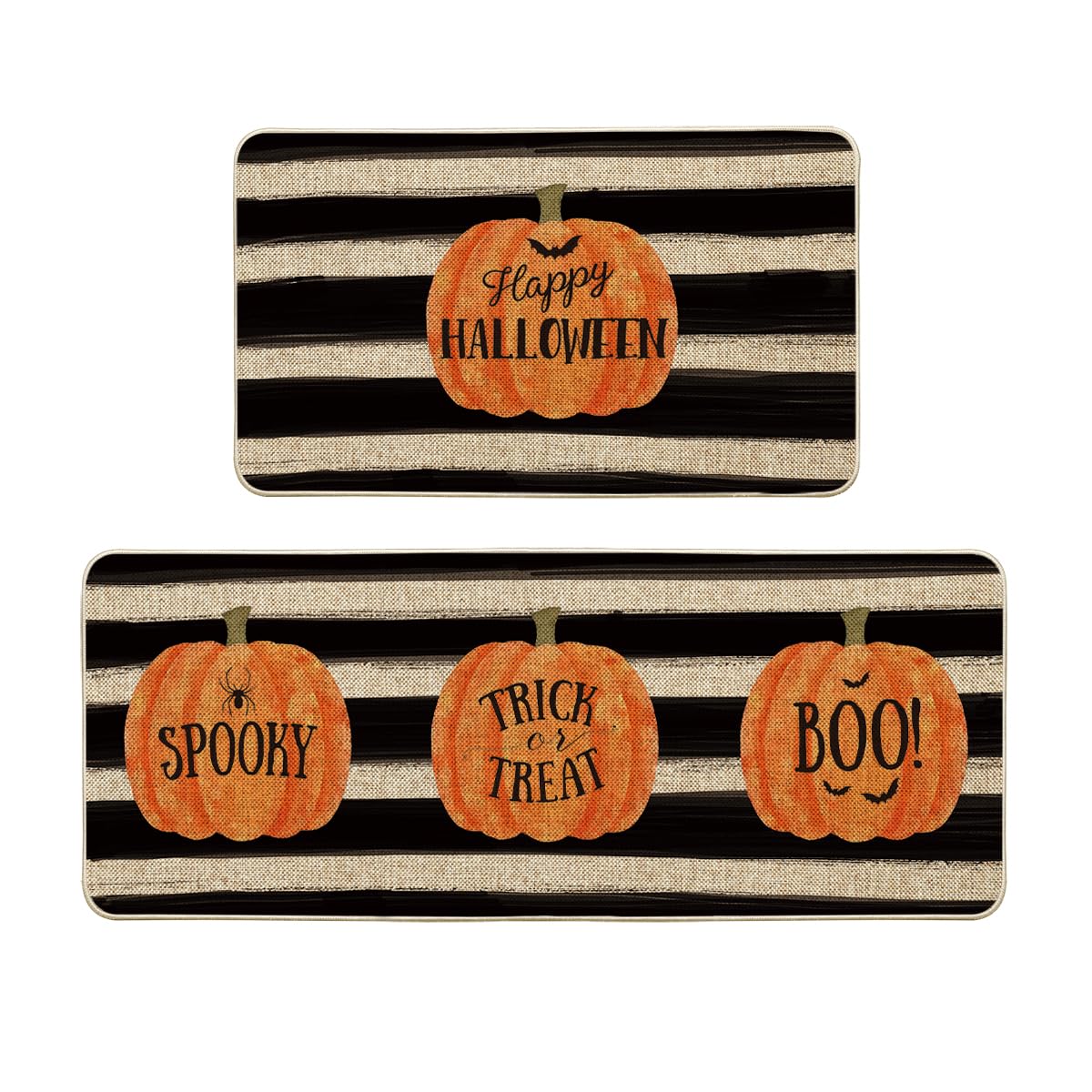 Mohawk Home Ambient Stripe Kitchen Rug Greige Sky 20x34 Walmart Com   Artoid Mode Stripe Pumpkin Halloween Kitchen Rugs And Mats 17 X 29 And 17 X 47 Inch Seasonal Home Kitchen Decor 8c418c1d A0ed 432e A2cc 0d83681c56ef.c389b551a42763f2e8161c55ca8f2a88 