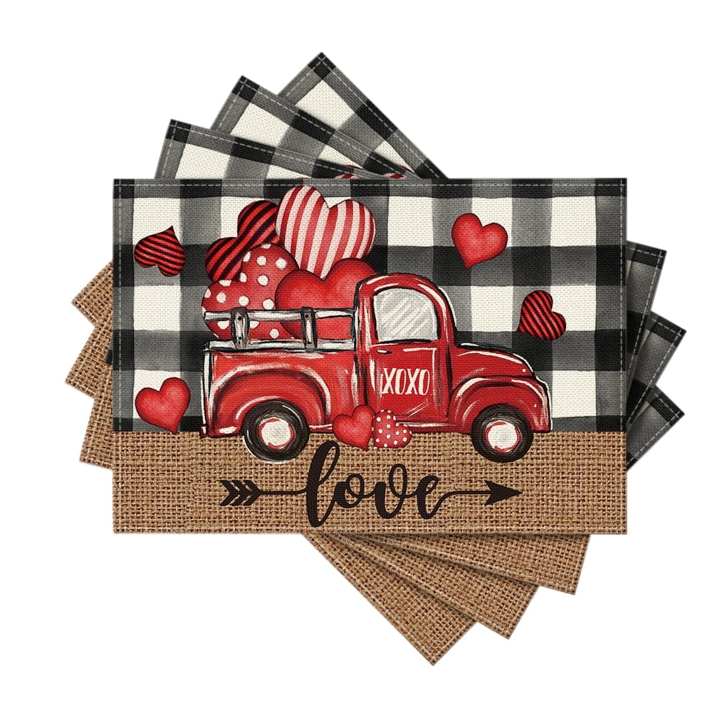 Herbst Küchentücher Set - 4er Pack Watercolor Design, 42x65 Cm, Saugstark & Dekorativ