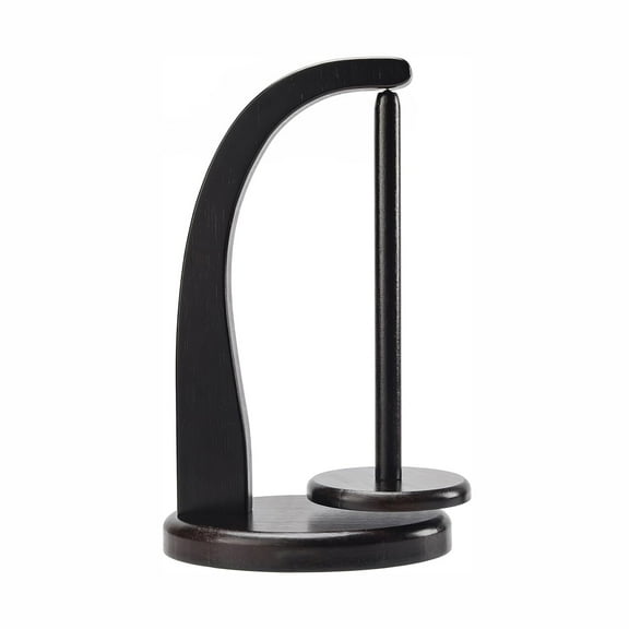 Artowell Yarn Holder with Magnetic Spindle, Wooden Yarn Holder for Crocheting, Yarn Holder Spinner for Knitting, Magnetic Yarn Spinner Stand ((Ebony, Standard Size, 1 Pack)