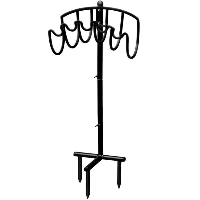 Artpuch Freestanding Garden Hanger Metal Water Storage Stand, Hose