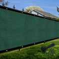 thumbnail image 1 of Artpuch  Green Fence Privacy Screen Windscreen Shade Fabric Cloth HDPE, 90% Visibility Blockage, customizable 8x125 FT, 1 of 5