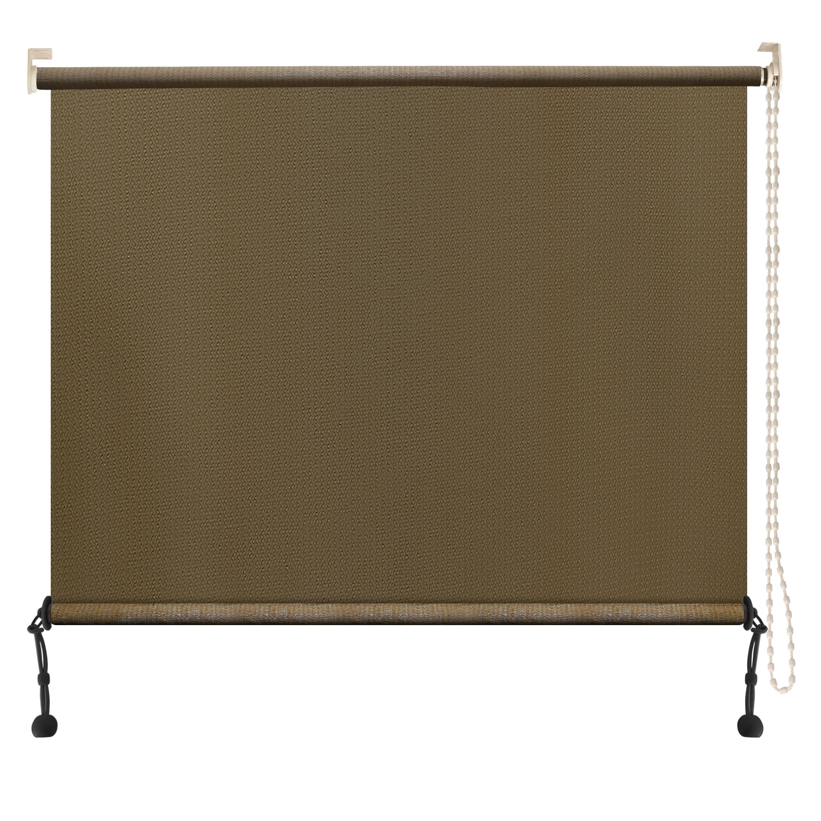 Artpuch Outdoor Patio Blinds Roll Up Shade Fabric (8'W X 6'L), Corded