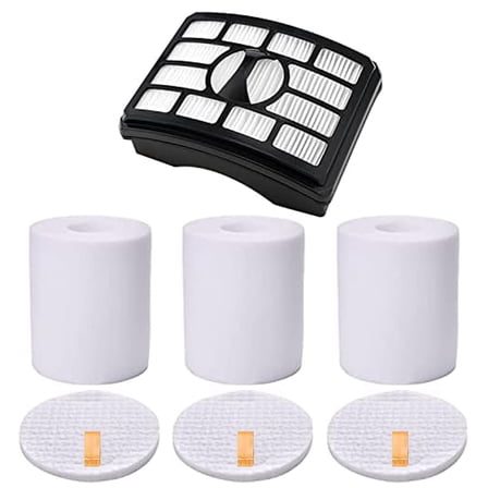 1   3 Pack Filter Replacement for Shark Rotator Pro Lift-Away NV500, NV501, NV502, NV503, NV505, NV510, NV520, NV552, UV560, NV642, ZU780, ZU782, ZU785. Compare to Part # Xff500 Xhf500