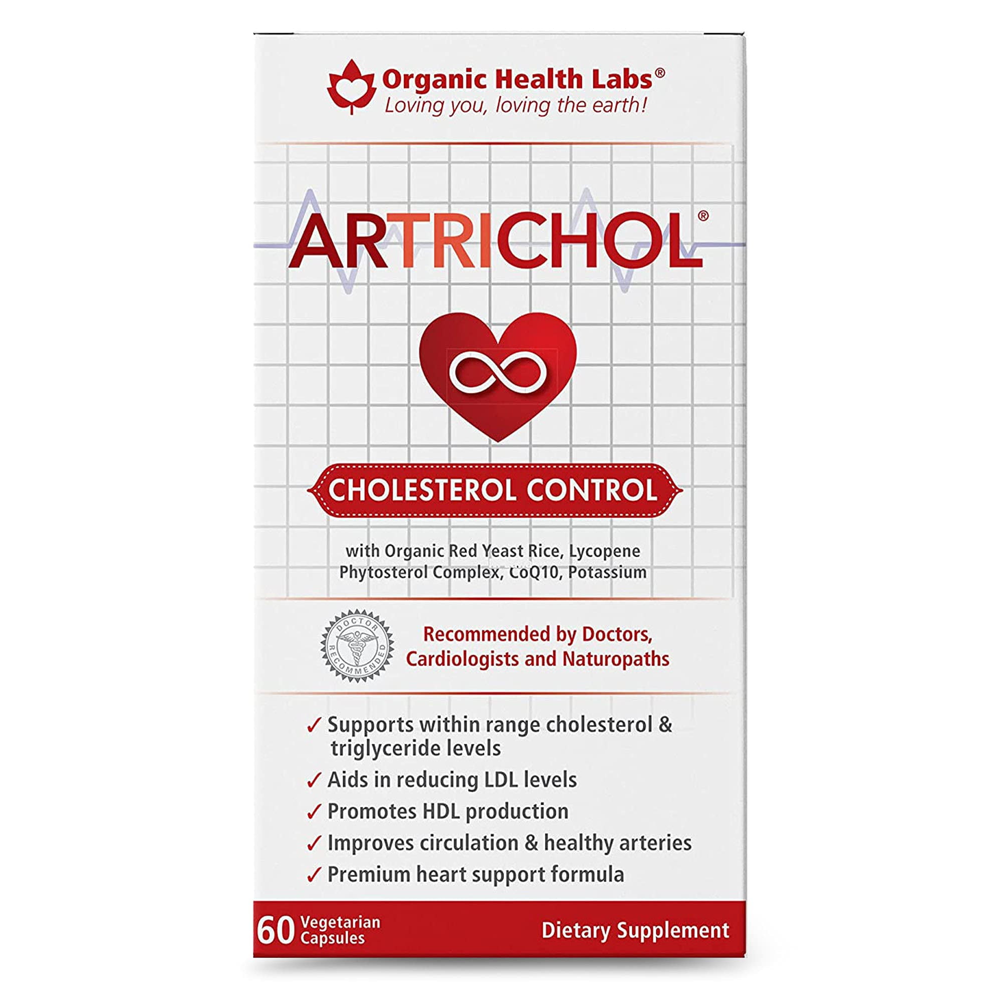 Artrichol Cholesterol and Triglyceride Lowering Formula, Excellent